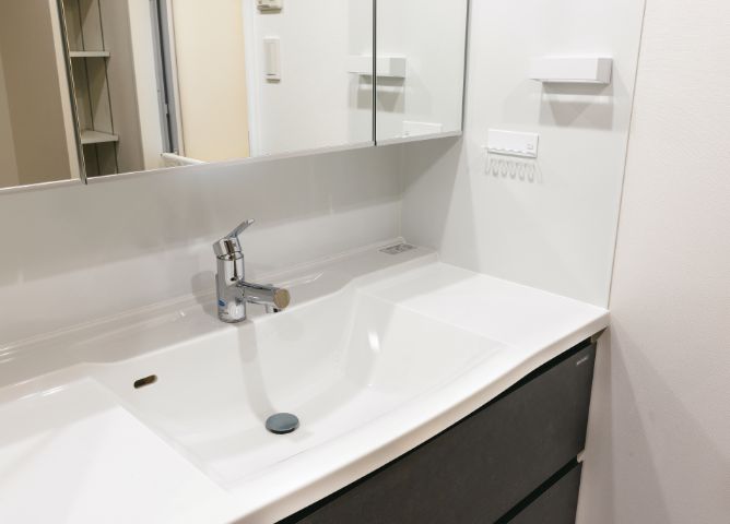 人造大理石一体型カウンター