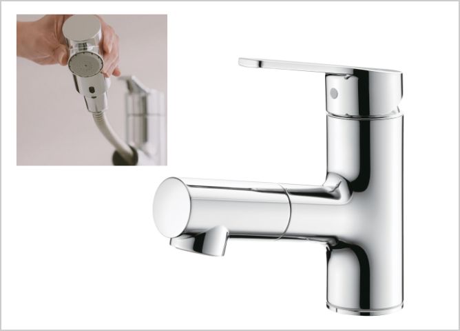 シングルレバーシャワー水栓